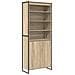Armadi alti 2 pcs Sonoma 60 x 36 x 300 cm Legno multistrato - Foto miniatura 1