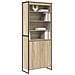 Armadi alti 2 pcs Sonoma 60 x 36 x 300 cm Legno multistrato - Foto miniatura 3