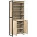 Armadi alti 2 pcs Sonoma 60 x 36 x 300 cm Legno multistrato - Foto miniatura 5
