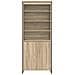 Armadi alti 2 pcs Sonoma 60 x 36 x 300 cm Legno multistrato - Foto miniatura 6