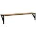 Scaffali da parete 2 pcs Rovere artigianale 80 x 15 x 15,5 cm - Foto miniatura 8