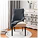 Coprisedia Elasticizzato Jacquard A Diamanti Stile Europeo Imbottito E Morbido Darkgrey - Foto miniatura 3