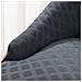 Coprisedia Elasticizzato Jacquard A Diamanti Stile Europeo Imbottito E Morbido Darkgrey - Foto miniatura 5