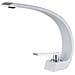 Rubinetto per lavabo da bagno, Blackswan, tipo M12, modello bianco, misura 19 cm - Foto miniatura 1