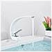 Rubinetto per lavabo da bagno, Blackswan, tipo M12, modello bianco, misura 19 cm - Foto miniatura 2