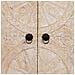 Armadio In Legno Fatto A Mano Con 2 Ante Beige, 90x40x165h Cm - Foto miniatura 7