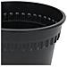 Vaso Rotondo per Fiori 6 pcs Nero Ø 19 x 16 cm Plastica - Foto miniatura 7