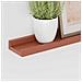 Scaffale da parete 4 pcs Rosso 100 x 9 x 3 cm Legno multistrato - Foto miniatura 5