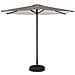 Ombrello da giardino 270 x 270 cm Poliestere Rettangolare - Foto miniatura 1