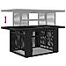 Set Divano da Giardino 13 pcs polyrattan - Foto miniatura 9