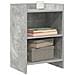 Comodini 2 pcs Grigio Cemento 40 x 30 x 60 cm - Foto miniatura 2