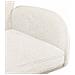 Sedie da pranzo girevoli 4 pcs Bouclé Crema 54 x 58 x 87 cm - Foto miniatura 6
