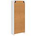 Set di armadi 2 pcs Bianco Lucido Legno ingegnerizzato - Foto miniatura 6