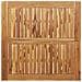 Set da Pranzo per Giardino 3 pz in Legno Massello di Acacia - Foto miniatura 7