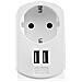 EW1211, Interno, Smartphone, Tablet, AC, Bianco, Over current, Sovraccarico, Cortocircuito, 100 - 240 - Foto miniatura 8