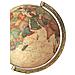 Mappamondo Globo Antiquus 30 Cm Antico Novarico Base In Legno D' Arredamento New - Foto miniatura 3