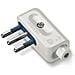 Spina Blueline 2p+t 16a Nera - Foto miniatura 2