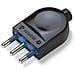 Spina Blueline 2p+t 16a Nera - Foto miniatura 1