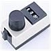 Manopola Di Precisione Con Scala Graduata Grigio-nero (l X L X A) 44.5 X 26.9 X 25.4 Mm 1 Pz. - Foto miniatura 1