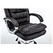 Sedia Ufficio Vancouver XXL in Similpelle I Poltrona Elegante Direttore Carico Max 235 kg I Poltrona Ergonomica Imbottita e Rinforzata Marrone - Foto miniatura 2