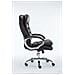 Sedia Ufficio Vancouver XXL in Similpelle I Poltrona Elegante Direttore Carico Max 235 kg I Poltrona Ergonomica Imbottita e Rinforzata Marrone - Foto miniatura 5