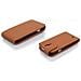 Custodia Compatibile Con Samsung Galaxy Mega 6.3 In Marrone Cioccolata - Coperchio Protettivo In Design Flip Realizzato In Similpelle Testurizzata - Foto miniatura 6
