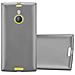 Custodia Compatibile Con Nokia Lumia 1520 In Grigio Metallico - Coperchio Protettivo In Silicone Tpu Flessibile - Foto miniatura 4