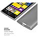 Custodia Compatibile Con Nokia Lumia 1520 In Grigio Metallico - Coperchio Protettivo In Silicone Tpu Flessibile - Foto miniatura 8