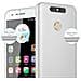 Custodia Compatibile Con Zte Blade V8 Mini In Argento Metallico - Coperchio Protettivo In Silicone Tpu Flessibile - Foto miniatura 7