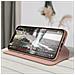 Custodia Folio Iphone 12 Pro Max Portafoglio Funzione Supporto Video Rosa Gold - Foto miniatura 2