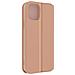 Custodia Folio Iphone 12 Pro Max Portafoglio Funzione Supporto Video Rosa Gold - Foto miniatura 5