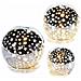Lampade Natalizie A Sfera Con Stelle Intagliate E Timer Set Da 3 Lampade Decorative Idea Regalo - Foto miniatura 1