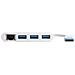 DY-TU2986W cavo di interfaccia e adattatore USB TYPE-A 3 x USB 3.1 TYPE-A White - Foto miniatura 2