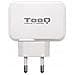 tqwc-2sc02wt - Caricatore da Parete con 2 x (USB-C e USB) 27 W / 5.4 A, con tecnologia AiPower, caricatore mobile per dispositivi USB e USB-C, colore bianco - Foto miniatura 3