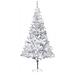 Set Albero Natale Artificiale LED e Palline Argento 180 cm PET - Foto miniatura 2
