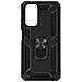 Cover Xiaomi Redmi Note 11 / 11s Anti-urto Ibrida Anello Funzione Supporto Nera - Foto miniatura 1
