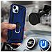 Cover Iphone 14 Anti-urto Ibrida Anello Di Sostegno Funzione Supporto Blu - Foto miniatura 4