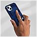 Cover Iphone 14 Anti-urto Ibrida Anello Di Sostegno Funzione Supporto Blu - Foto miniatura 5