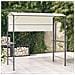 Gazebo con Tetto 220x110x200 cm Crema - Foto miniatura 1