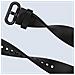 Cinturino Per Xiaomi Mi Watch Lite / Redmi Watch Silicone Morbido Nero - Foto miniatura 5