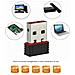 Wifi Usb Antenna Wireless Wlan 150 Mbps 2.4 Ghz Dongle Adattatore Di Rete - Foto miniatura 6