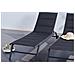 Set Di 2 Sdraio In Alluminio Nero Lisboa - Foto miniatura 2