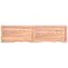 Piano Bagno Marrone 200x50x (2-4) cm Legno Massello Trattato - Foto miniatura 4