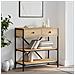 Tavolino Consolle Rovere Sonoma 75x34,5x75cm Legno Multistrato - Foto miniatura 1