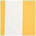 Set Di 2 Cuscini Sedie Da Giardino Giallo E Bianco 37 X 34 Cm Terni - Foto miniatura 3