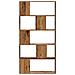 Libreria 5 Ripiani Legno Vecchio 80,5x23,5x162,5cm Multistrato - Foto miniatura 3