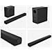 HS3100 altoparlante soundbar Nero 3.1 canali 480 W - Foto miniatura 2