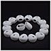 Punte Di Ricambio In Silicone Per Auricolari Da 15-16 Mm 10 Paia White - Foto miniatura 3