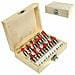 Set 12 Frese Fresa Per Legno Per Scanalare Rifilare Sanalature Fresatrice 8 Mm - Foto miniatura 1