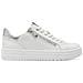 Ago Trainers White Comb Sneakers Sintetico E Tessile Scarpe Donna Bianco Eu 38, 2-23718-42 197 - Foto miniatura 2